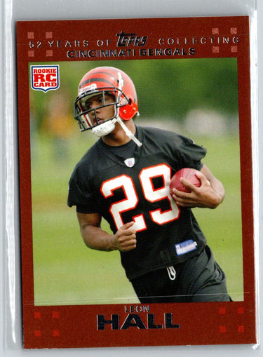 2007 Topps #373 Leon Hall Copper #/2007 i67