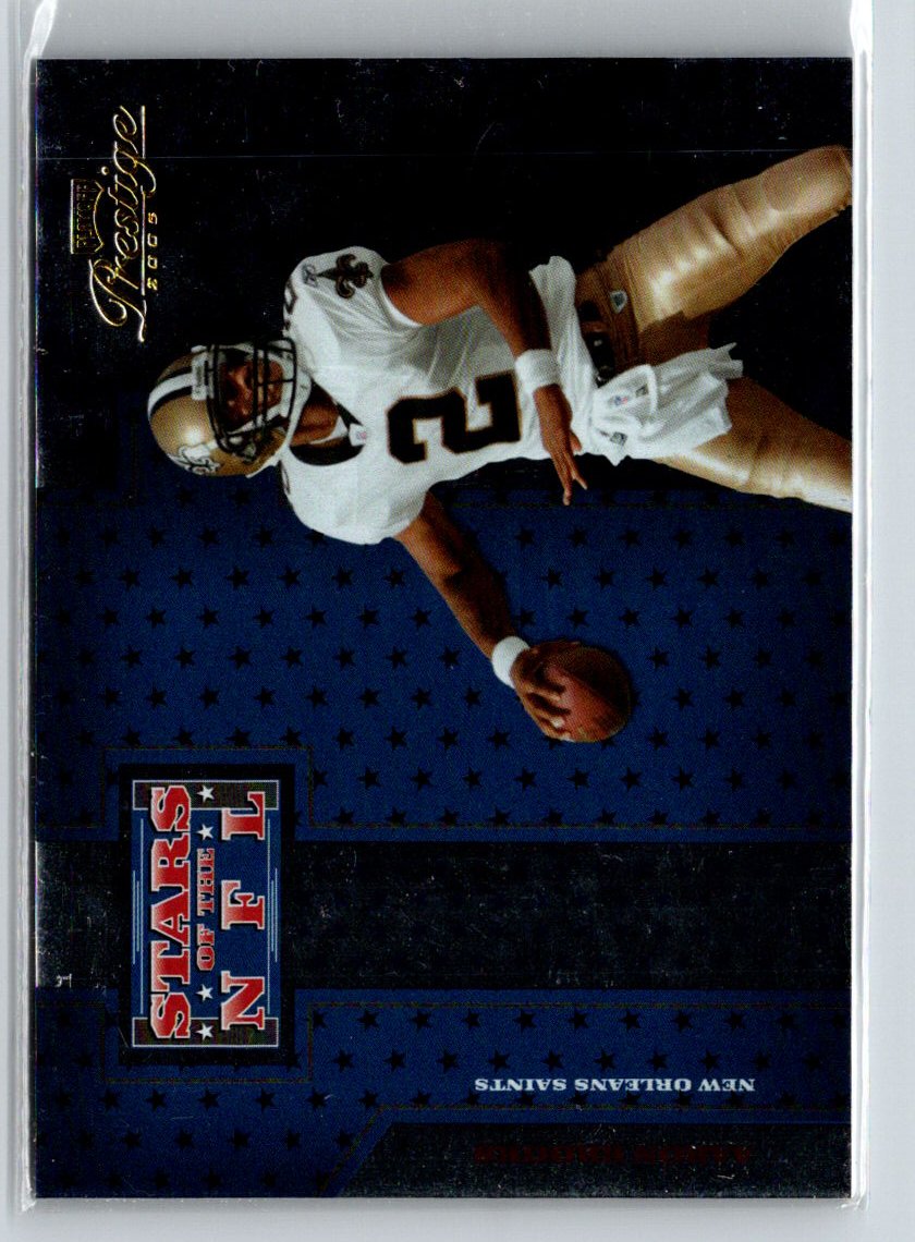2005 Playoff Prestige #NFL-1 Aaron Brooks Stars of the NFL Foil #/100 i63