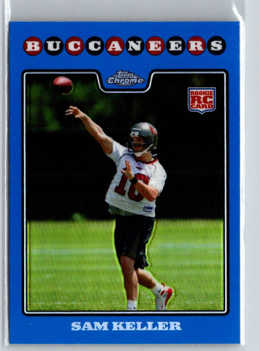 2008 Topps Chrome #TC178 Sam Keller Blue Refractors i70
