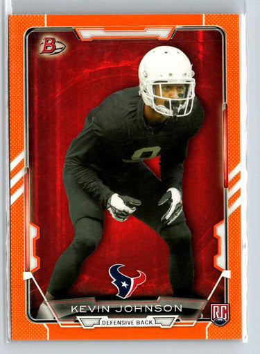 2015 Bowman #5 Kevin Johnson Rookies Orange #/299 i61