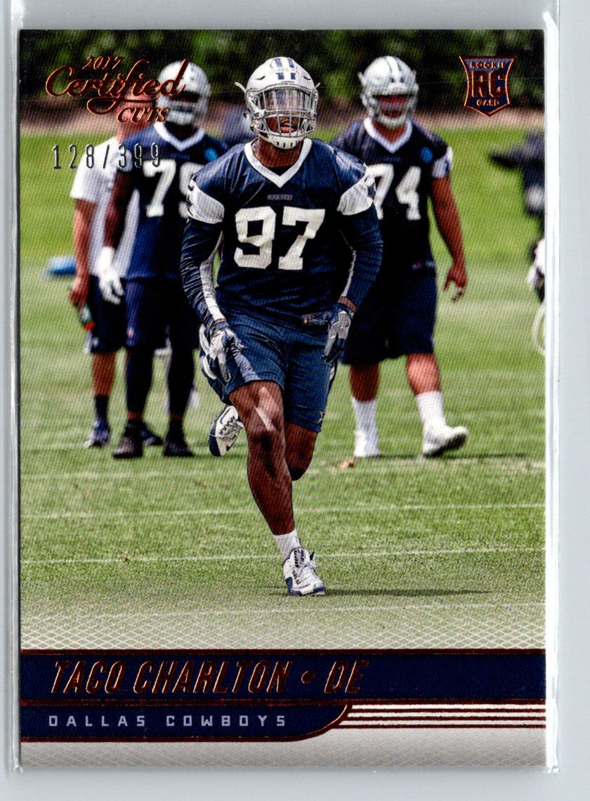 2017 Donruss Certified Cuts #177 Taco Charlton #/399 i64