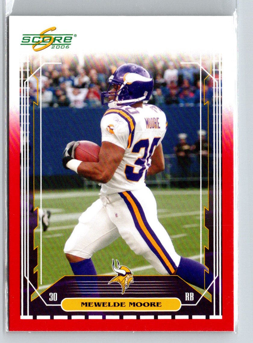 2006 Score #152 Mewelde Moore Red #/120 i63