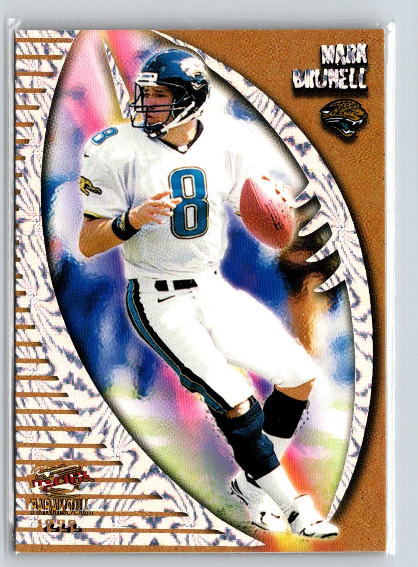 1999 Pacific Paramount #17 Mark Brunell Personal Bests i64