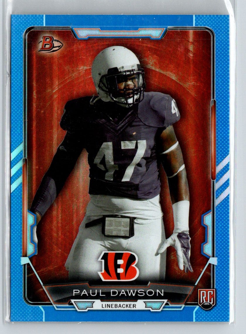 2015 Bowman #89 Paul Dawson Rookies Blue #/499 i65