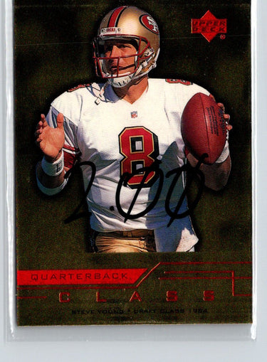 1999 Upper Deck #QB11 Steve Young Quarterback Class i73