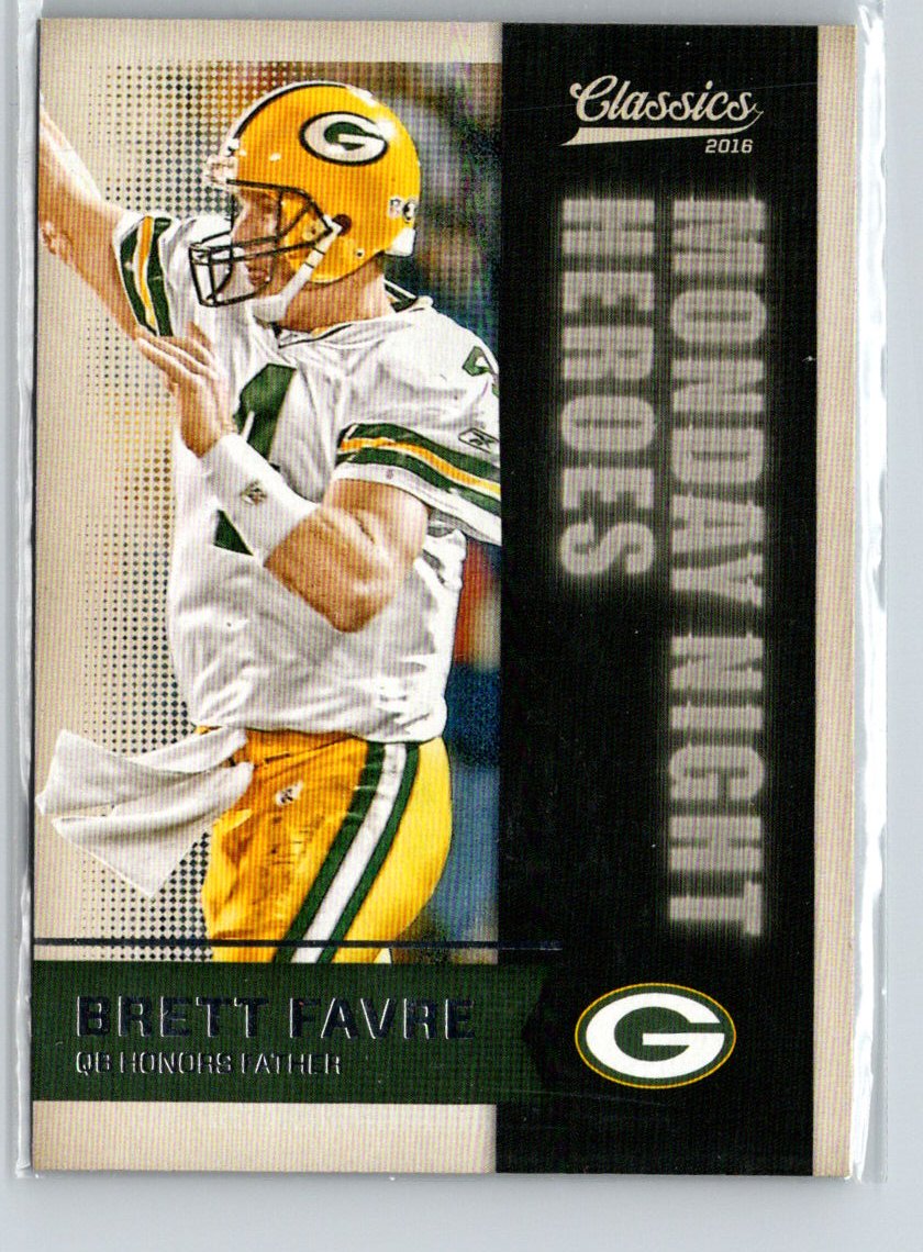 2016 Panini Classics #19 Brett Favre Monday Night Heroes i67