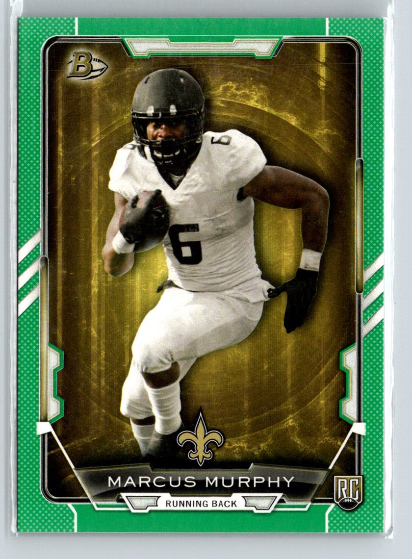 2015 Bowman #105 Marcus Murphy Rookies Green #/99 i65
