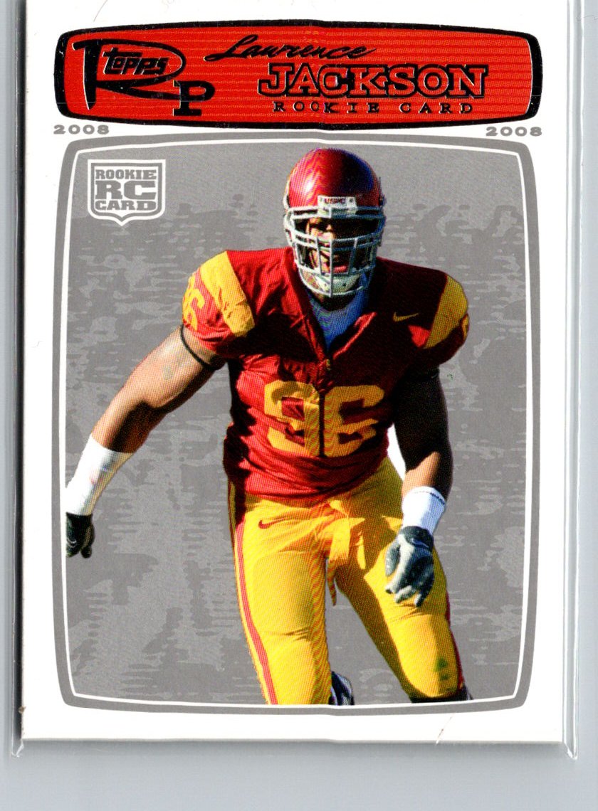2008 Topps Rookie Progression #161 Lawrence Jackson Silver #/299 i76