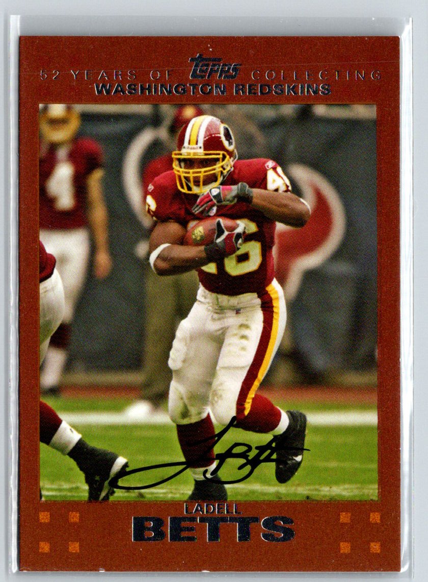 2007 Topps #109 Ladell Betts Copper #/2007 i68