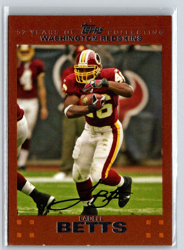 2007 Topps #109 Ladell Betts Copper #/2007 i68