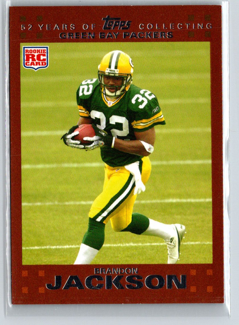 2007 Topps #303 Brandon Jackson Copper #/2007 i66