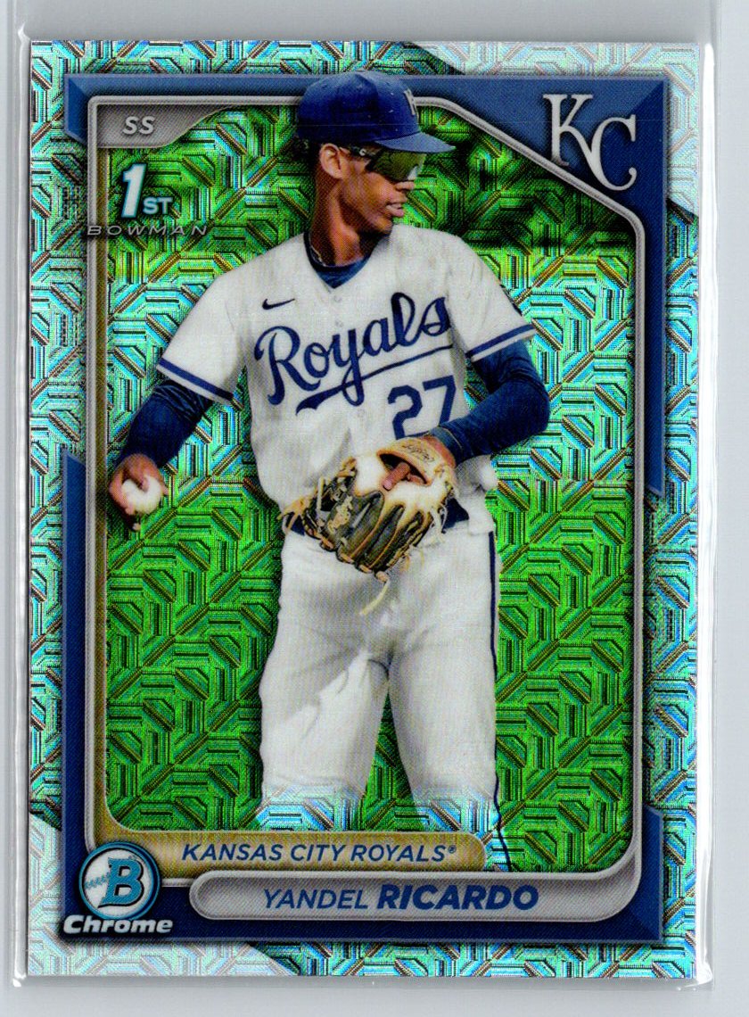 2024 Bowman Chrome - Prospects Mojo Refractors #BCP-177 Yandel Ricardo i72