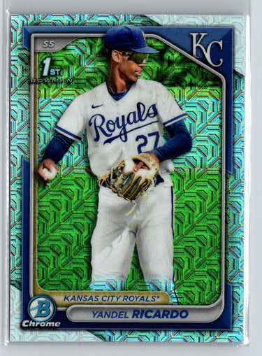 2024 Bowman Chrome - Prospects Mojo Refractors #BCP-177 Yandel Ricardo i72