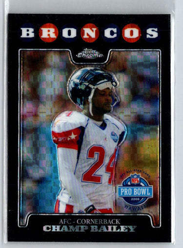 2008 Topps Chrome #TC149 Champ Bailey Refractors i70