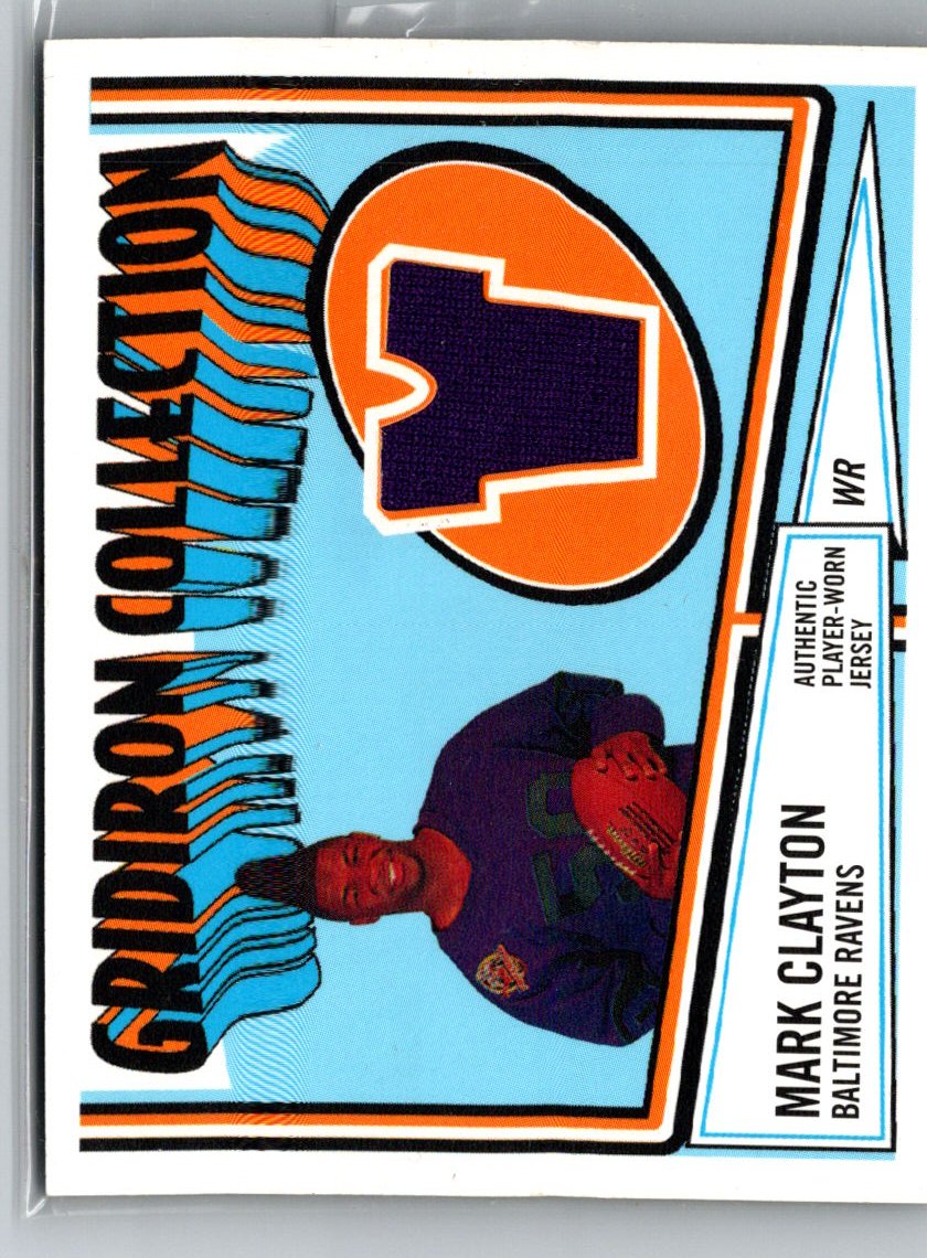 2005 Topps Heritage #GCR-MC Mark Clayton Gridiron Collection Relics i75