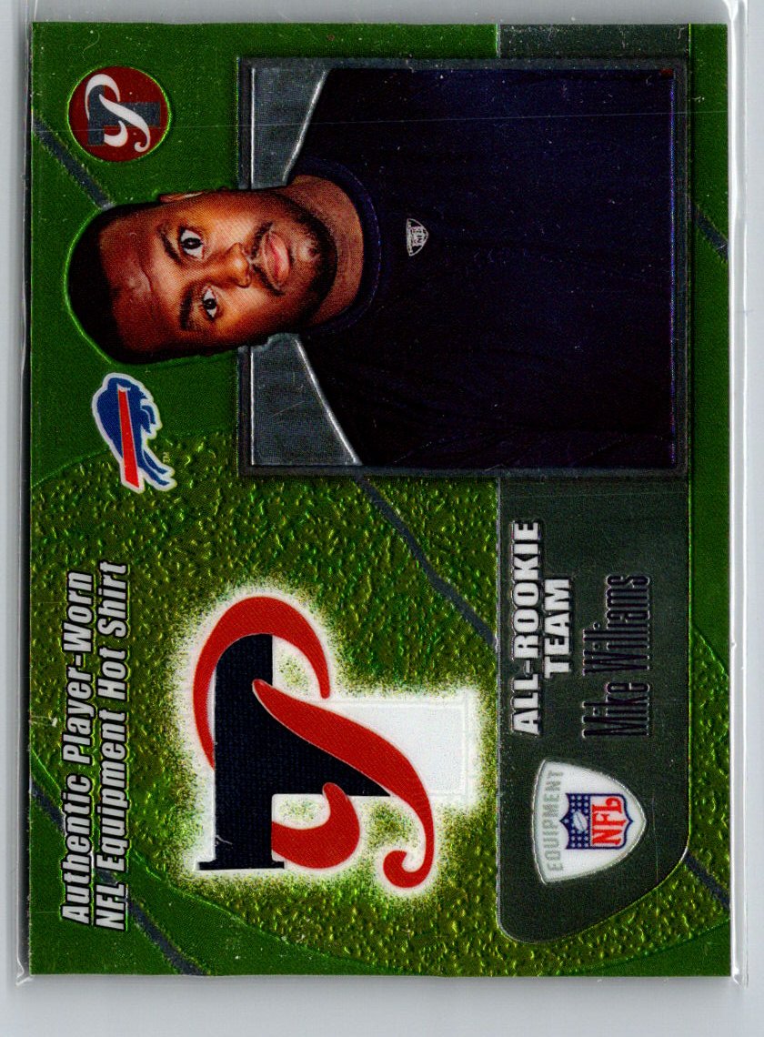 2002 Topps Pristine #TRR-MW Mike Williams All-Rookie Team Jerseys i76