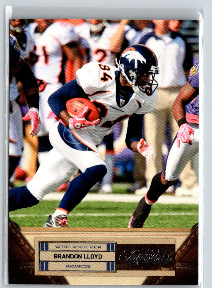 2011 Panini Timeless Treasures #10 Brandon Lloyd #/499 i69