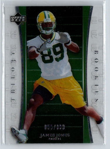 2007 Upper Deck Trilogy #184 James Jones #/399 i74