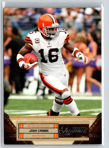 2011 Panini Timeless Treasures #48 Josh Cribbs #/499 i69
