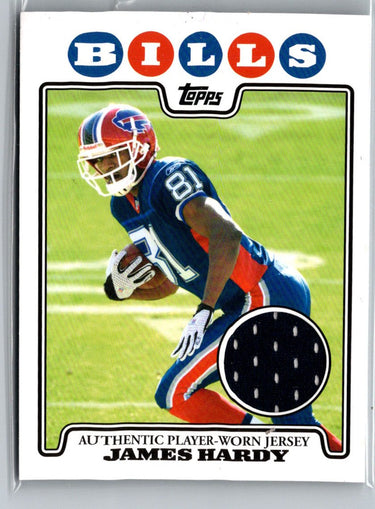2008 Bowman #RPR-JH James Hardy Topps Rookie Premiere Relics i76