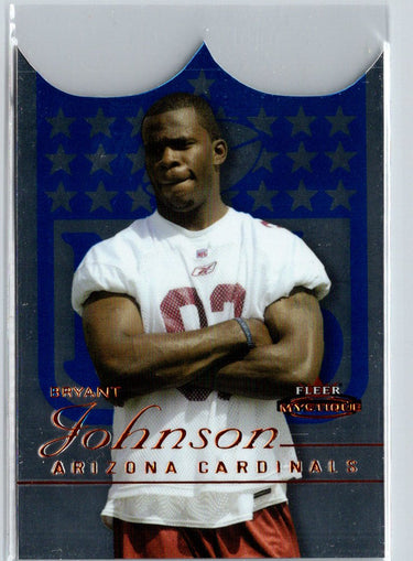 2003 Fleer Mystique #95 Bryant Johnson Rookie Blue #/350 i75
