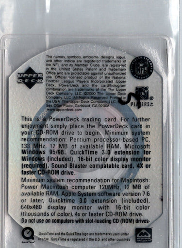 1999 Upper Deck PowerDeck #PD6 Terrell Davis i75