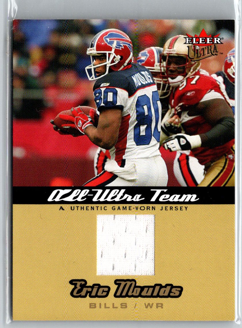 2005 Ultra #AU-EM Eric Moulds All-Ultra Team Jerseys Gold i76