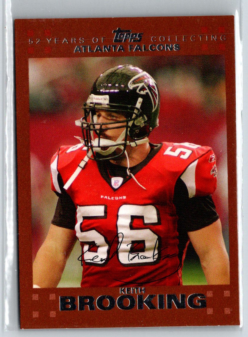 2007 Topps #267 Keith Brooking Copper #/2007 i68