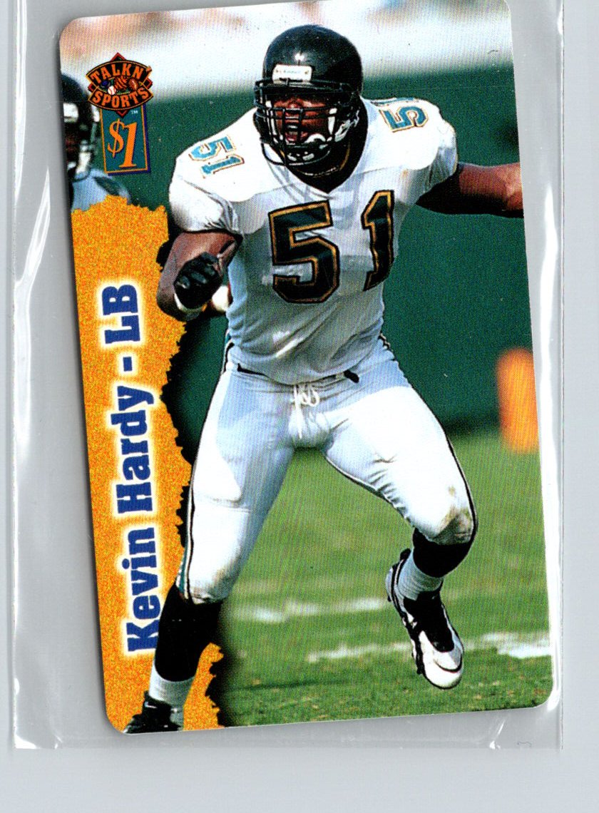 1997 Score Board Talk N' Sports #10 Kevin Hardy Phone Cards $1 i75