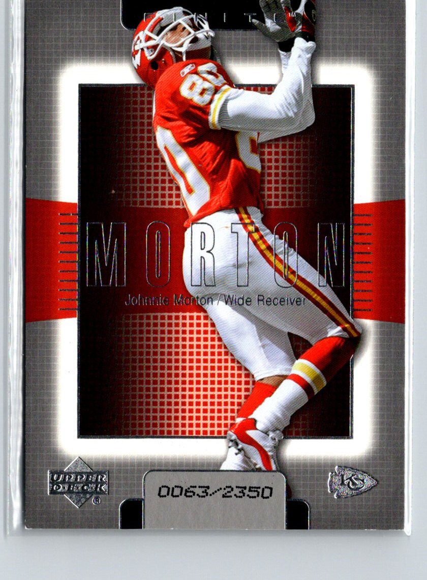 2003 Upper Deck Finite #71 Johnnie Morton #/2350 i77