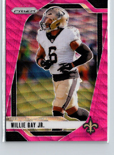 2024 Panini Prizm #208 Willie Gay Jr. Pink Wave i77
