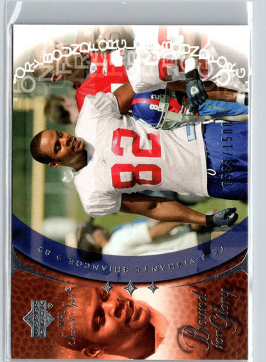2003 Upper Deck Sweet Spot #109 Visanthe Shiancoe #/1500 i78