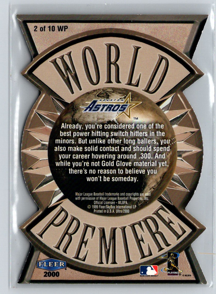 2000 Ultra #2 WP Lance Berkman World Premiere i77
