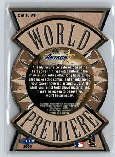 2000 Ultra #2 WP Lance Berkman World Premiere i77