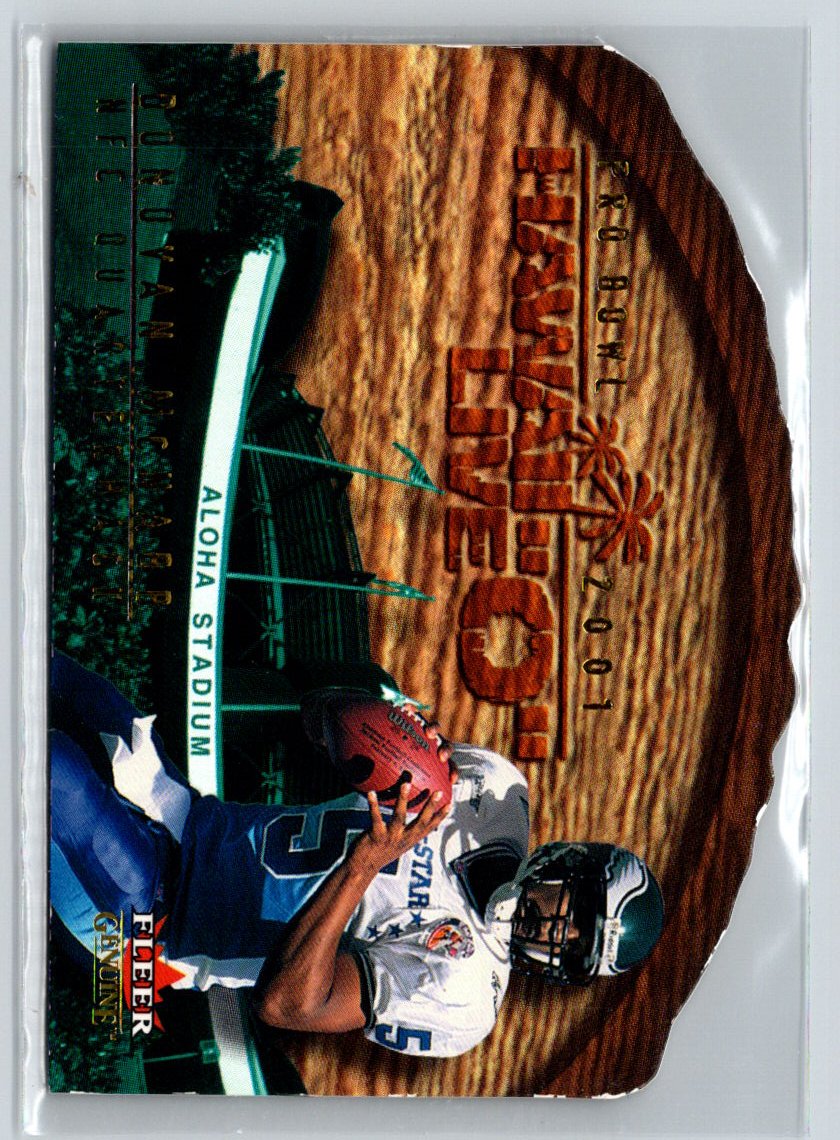2001 Fleer Genuine #2 HO Donovan McNabb Hawaii Live O i79