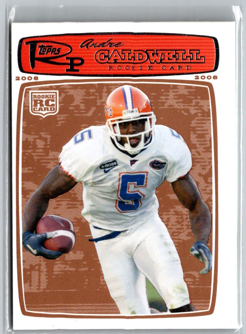 2008 Topps Rookie Progression #208 Andre Caldwell Bronze #/389 i78