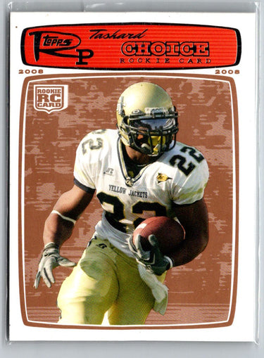 2008 Topps Rookie Progression #209 Tashard Choice Bronze #/389 i79