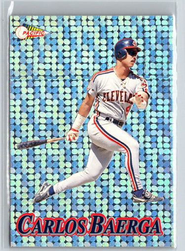 1994 Pacific #16 Carlos Baerga Silver Prisms i80