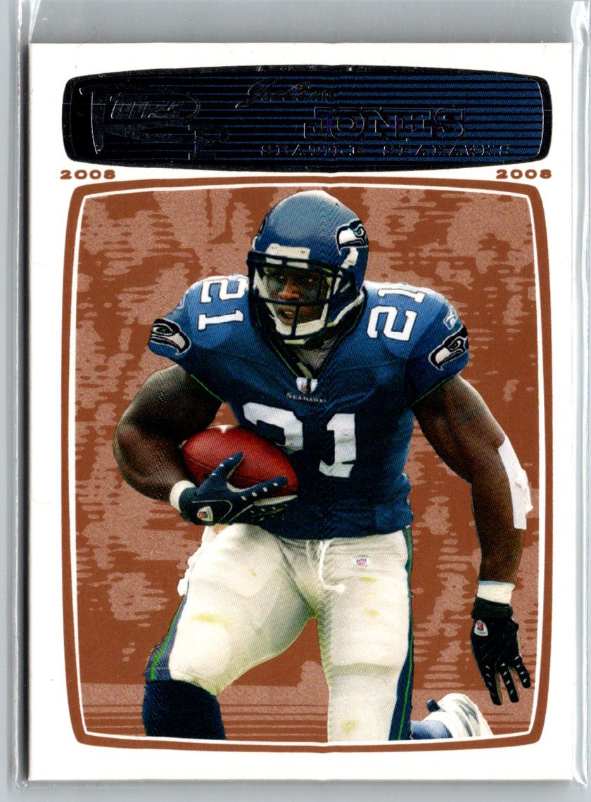 2008 Topps Rookie Progression #18 Julius Jones Bronze #/389 i79