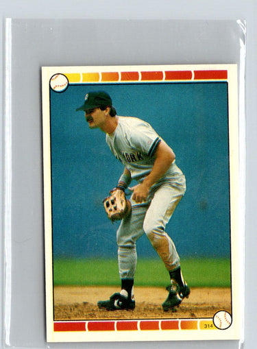1989 Topps Stickers #314 Don Mattingly i78