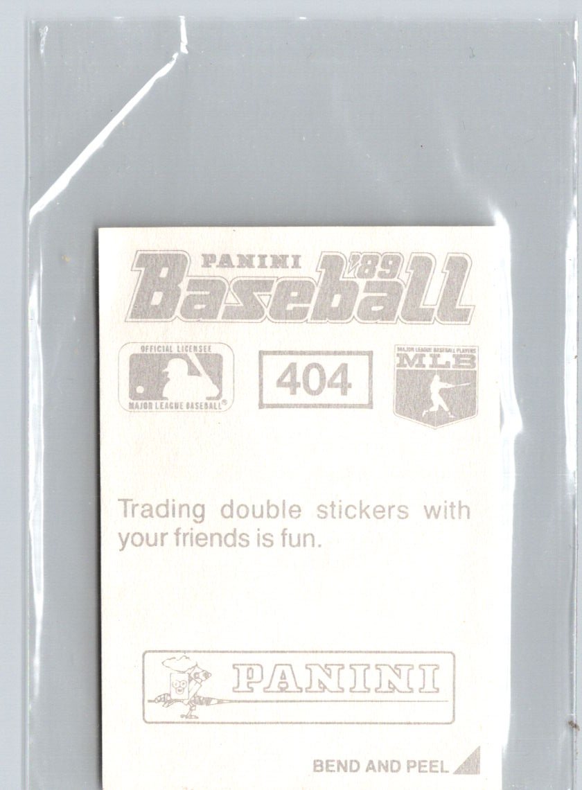 1989 Panini Stickers #404 Don Mattingly i79