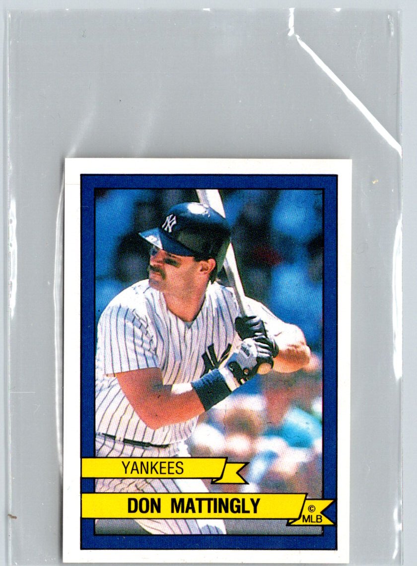 1989 Panini Stickers #404 Don Mattingly i79