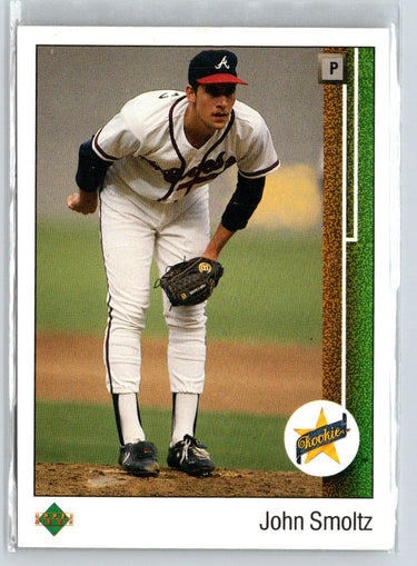1989 Upper Deck #17 John Smoltz i50