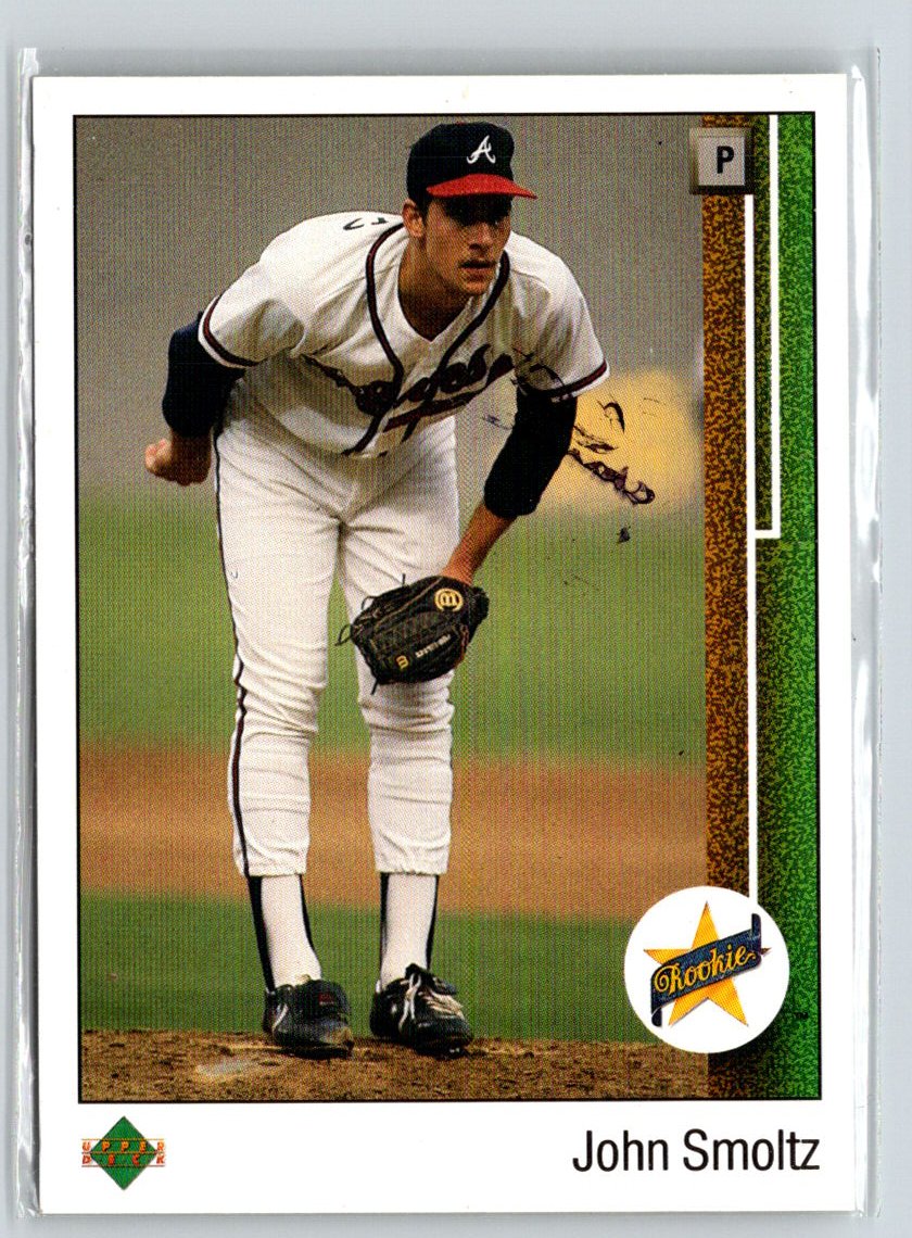 1989 Upper Deck #17 John Smoltz i50