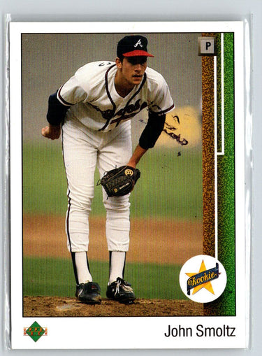 1989 Upper Deck #17 John Smoltz i50