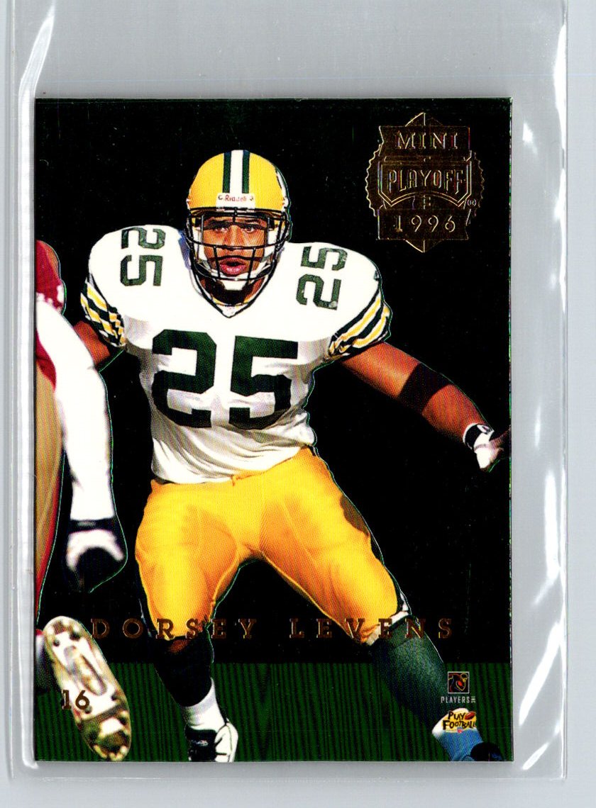 1996 Playoff J.J. Stokes / Dorsey Levens Back to Back Minis i50