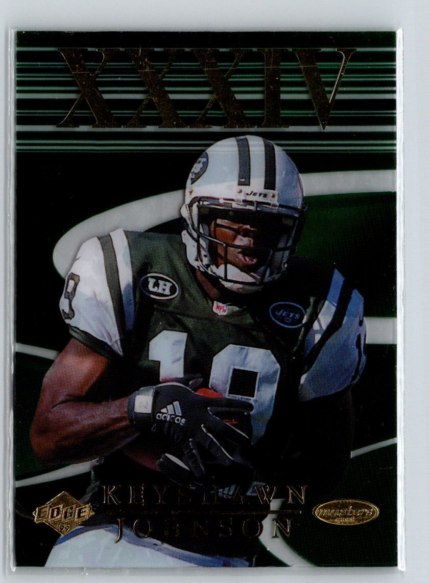 1999 Collector's Edge Masters #Q12 Keyshawn Johnson Quest #/3000 i51