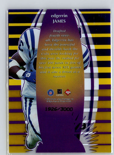 1999 Collector's Edge Masters #M13 Edgerrin James Majestic #/3000 i51