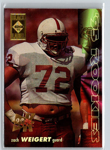 1995 Collector's Edge #23 Zach Wiegert Rookies 22K Gold i51