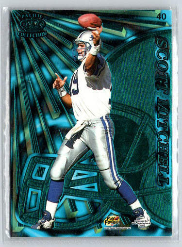 1997 Pacific Dynagon Prism #40 Scott Mitchell / Mark Carrier Tandems i51